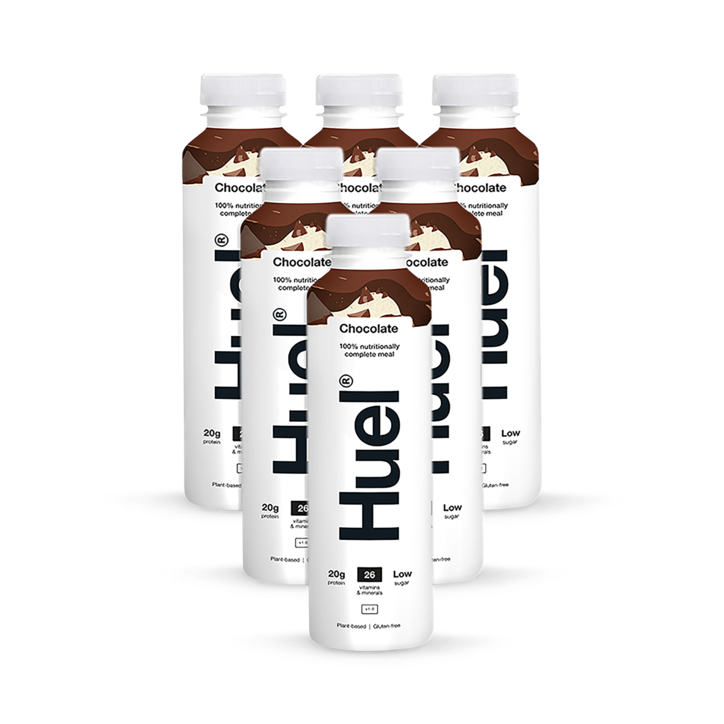 Huel 100% Nutritionally Complete Meal Chocolate 6 x 500ml