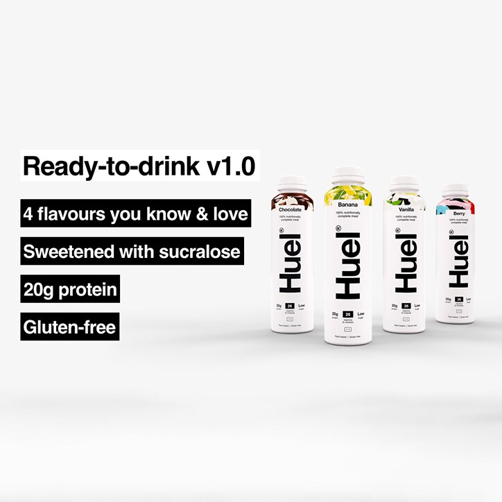 Huel 100% Nutritionally Complete Meal Chocolate 6 x 500ml
