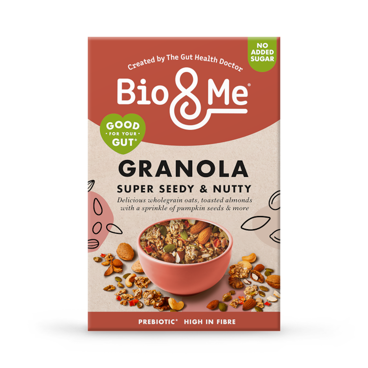 Bio & Me Super Seedy & Nutty Gut-Loving Granola 360g image 1