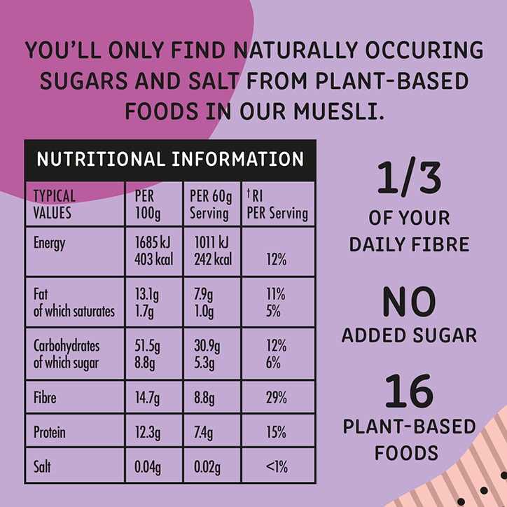 Bio & Me Fruit & Nut Gut-Loving Muesli 400g
