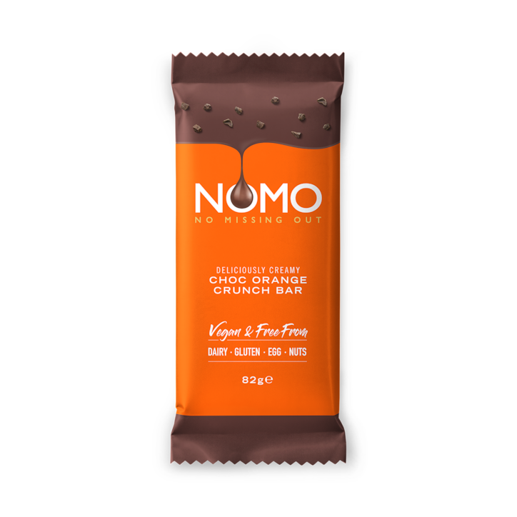 NOMO Orange Choc Bar 82g image 1