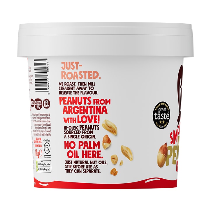 Pip & Nut Smooth Peanut Butter 1kg-2
