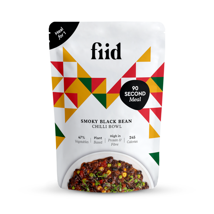 fiid Smoky Black Bean Chilli Bowl 275g image 1