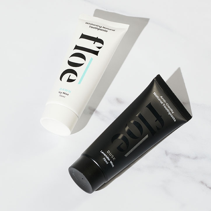 Floe Dawn - Icy Mint Enzyme Whitening Natural Toothpaste 75ml