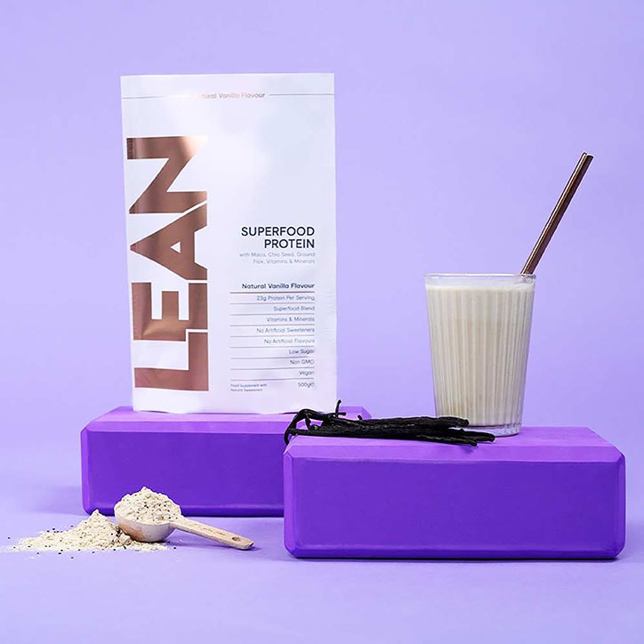 LEAN Superfood Protein Powder Vanilla 500g image 5