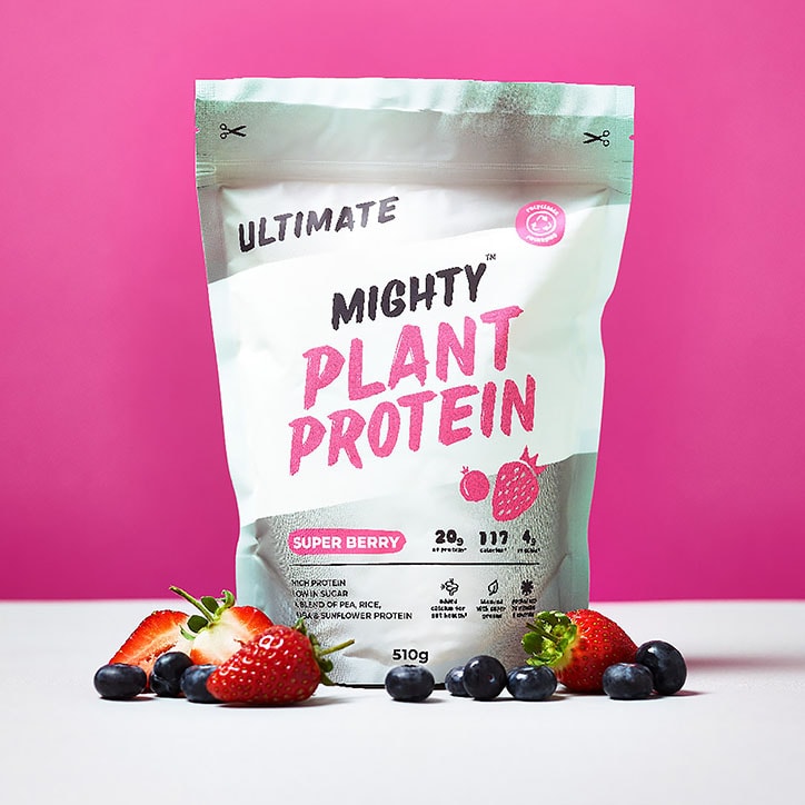 Mighty Ultimate Vegan Plant Protein Superberry 510g