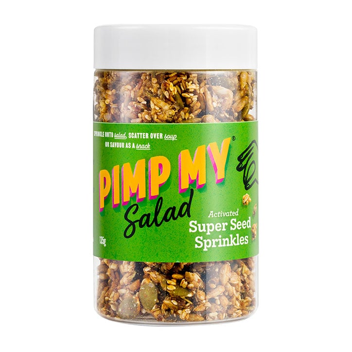 Pimp My Salad Activated Super Seed Sprinkles Ecojar 135g image 1