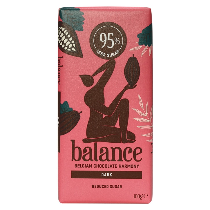 Balance Belgian Dark Chocolate Stevia Tablet 100g image 1