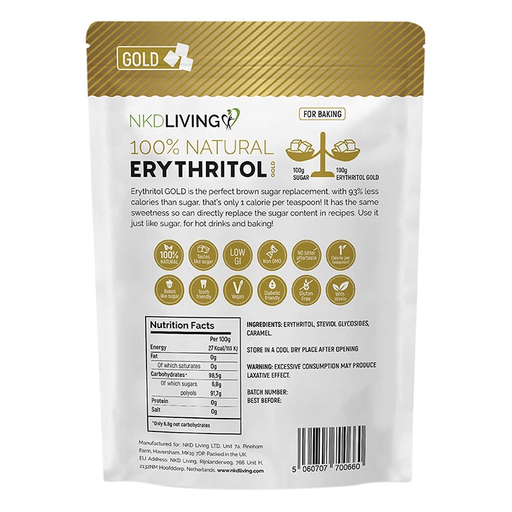 NAKD Living Erythritol Gold 200g-2