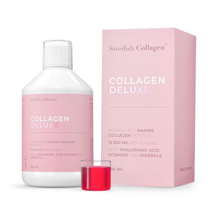 Swedish Collagen Deluxe 12,500mg Marine Collagen 500ml 20 Doses image 1