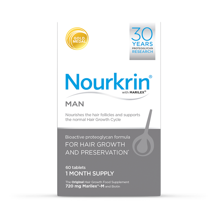 Nourkrin Man Hair Preservation 1 Month Supply 60 Tablets image 1