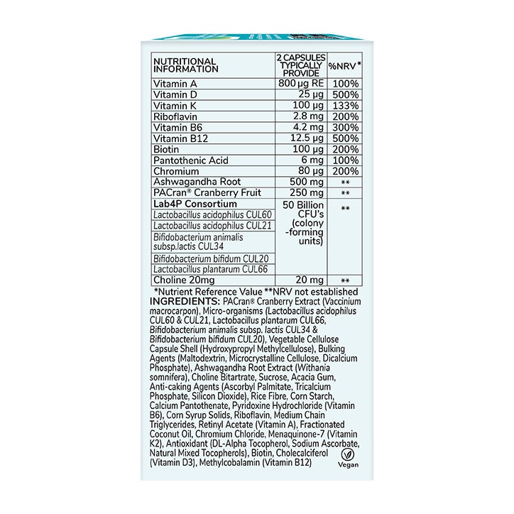 Health & Her Menopause Biome Food Supplement 60 Capsules image 3