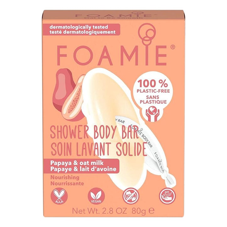 Foamie Shower Body Bar - Oat To Be Smooth 80G-1