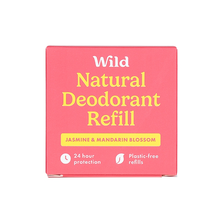 WILD Jasmine & Mandarin Blossom Natural Deodorant Refill 40g-1