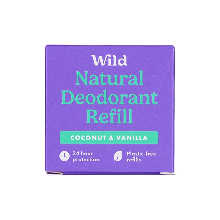 WILD Coconut & Vanilla Natural Deodorant Refill 40g-1