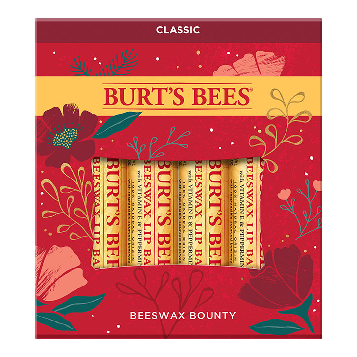 Burt's Bees Beeswax Bounty Gift Set - x4 Classic Lip Balms image 1