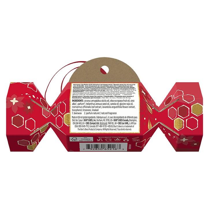 Burt's Bees A Bit of Burt's Bees Christmas Cracker - Original Beeswax image 2