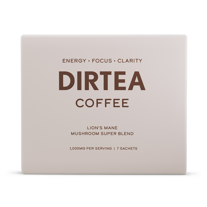 DIRTEA Coffee Lion's Mane Mushroom Super Blend 7x Sachets image 1
