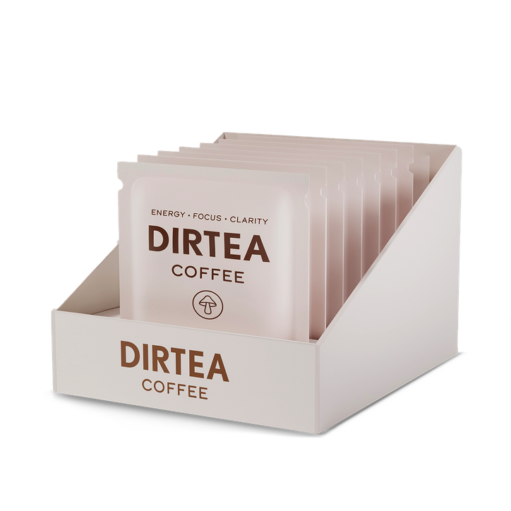 DIRTEA Coffee Lion's Mane Mushroom Super Blend 7x Sachets image 2