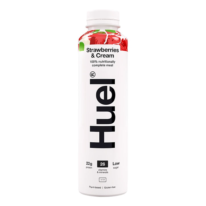 Huel 100% Nutritionally Complete Meal Strawberries & Cream 500ml-1