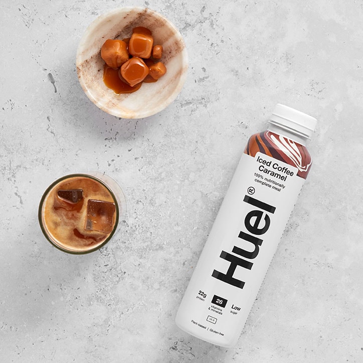 Huel 100% Nutritionally Complete Meal Iced Coffee Caramel 500ml image 2
