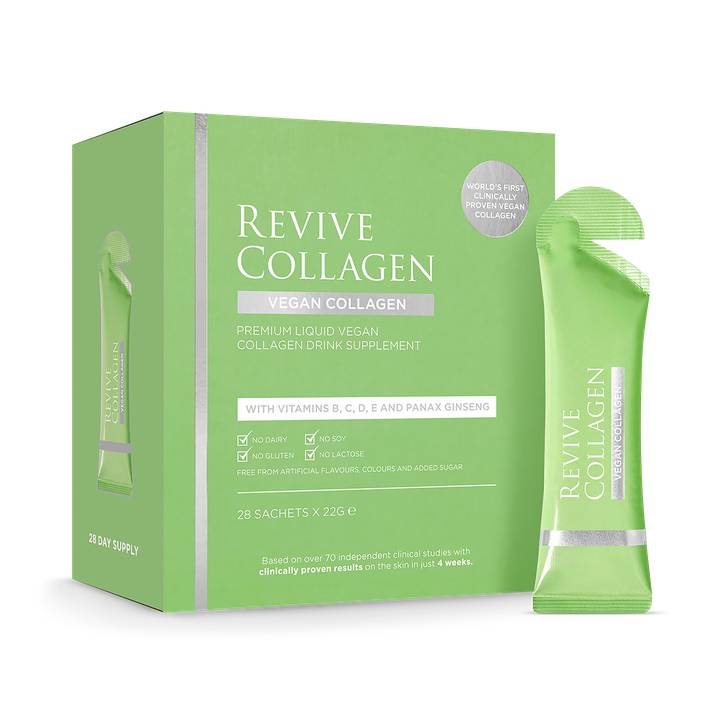 Revive Collagen Red Vegan Collagen Premium Liquid Supplement 28 Sachets