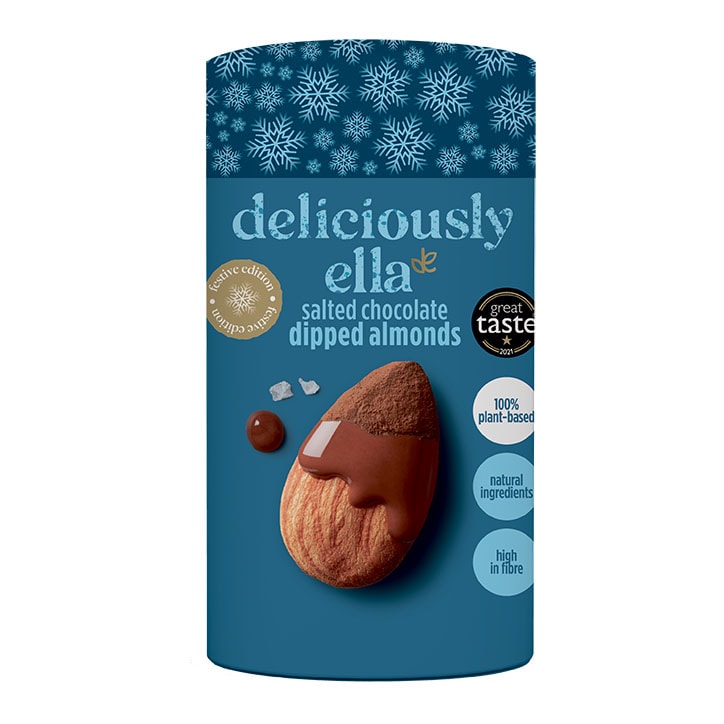Deliciously Ella Salted Caramel Chocolate Dipped Almonds 110g image 1