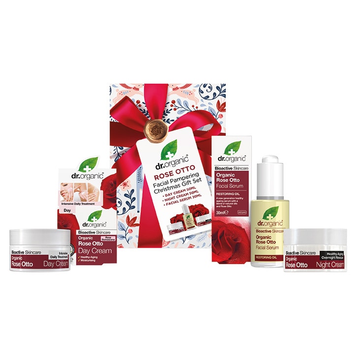 Dr Organic Rose Otto Nourish & Glow Gift Set image 1