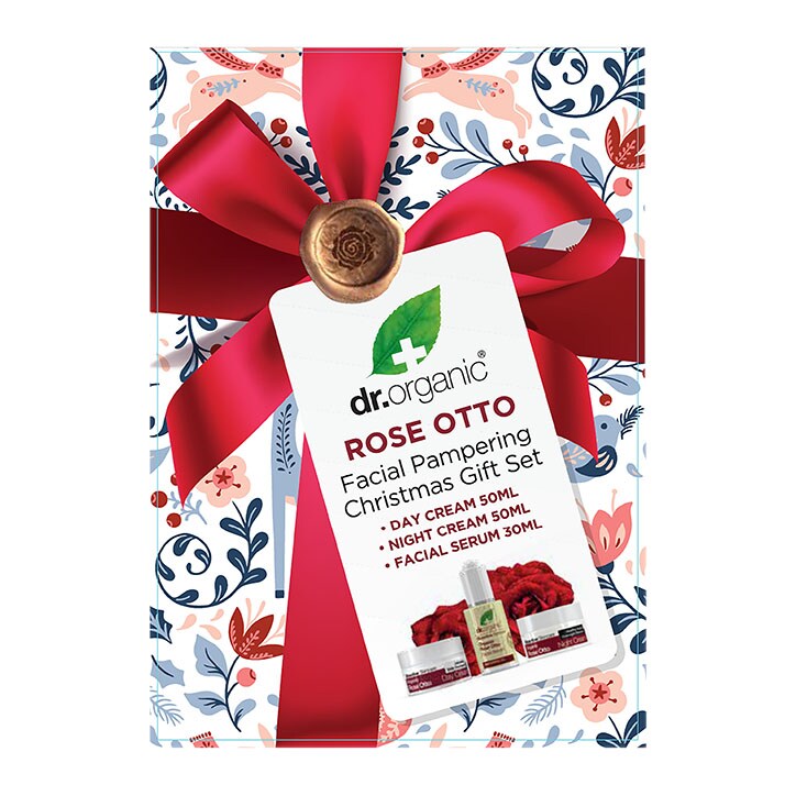 Dr Organic Rose Otto Nourish & Glow Gift Set image 2