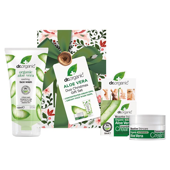 Dr Organic Aloe Vera Duo Gift Set image 1