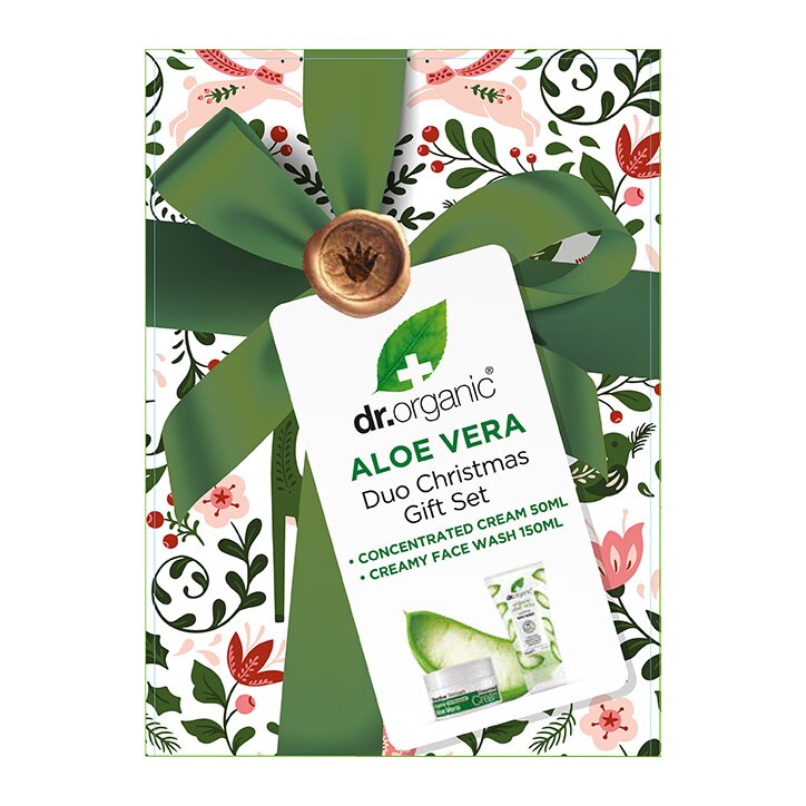 Dr Organic Aloe Vera Duo Gift Set image 2