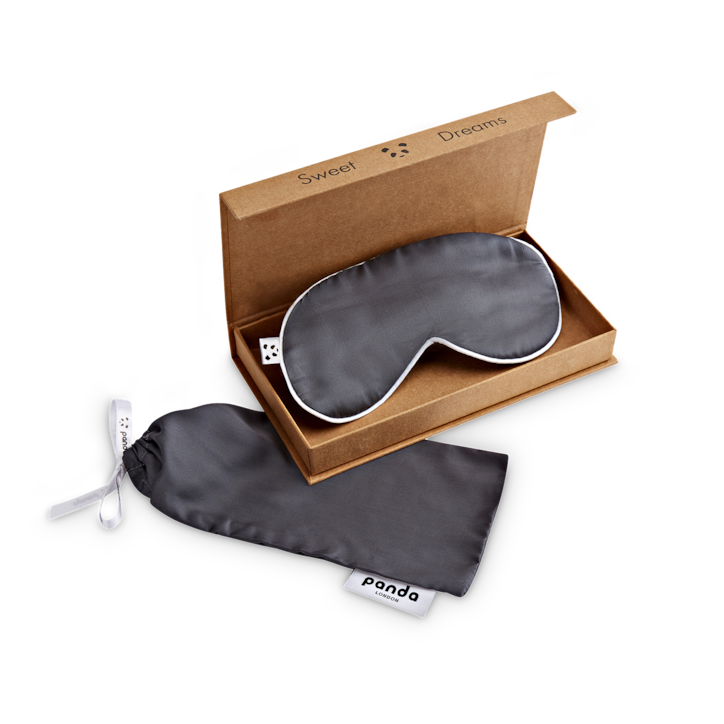 Panda London 100% Bamboo Eye Mask - Urban Grey image 1