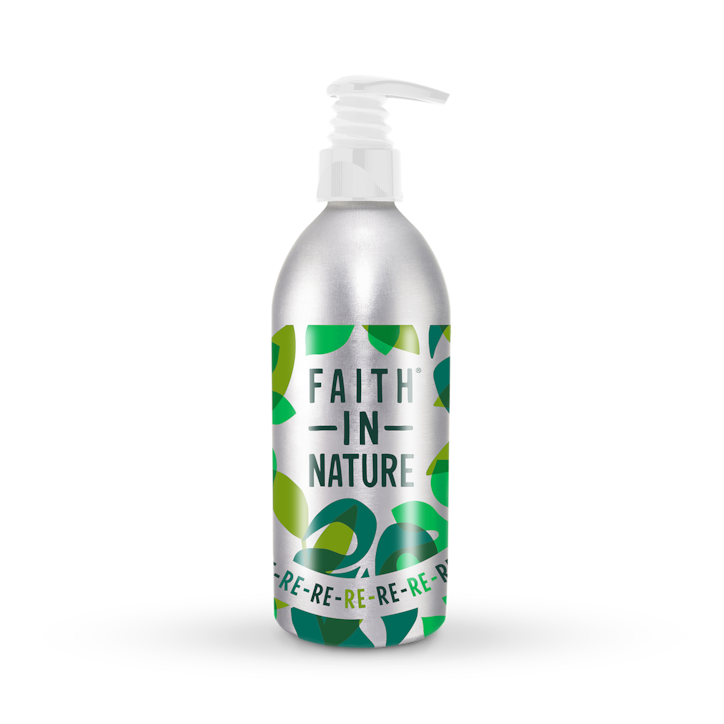 Faith In Nature Refill Aluminium Bottle 450ml