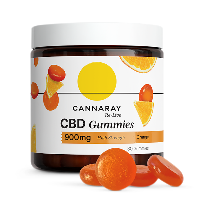 Cannaray Bright Days CBD 30mg 30 Gummies image 1