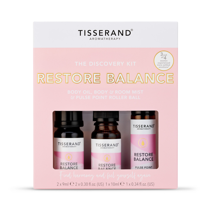 Tisserand Restore Balance Discovery Kit 2x9ml - 1x10ml image 1
