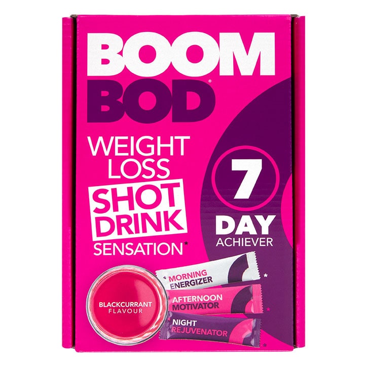 Boombod 7-Day Achiever Weightloss Shots - Blackcurrant