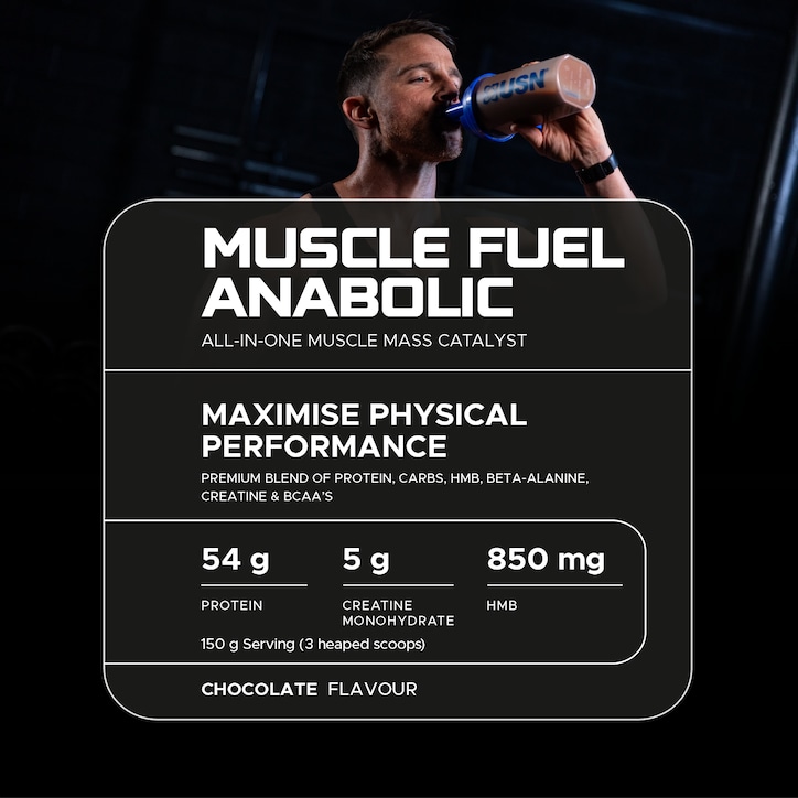 USN Muscle Fuel Anabolic Chocolate 2kg image 4