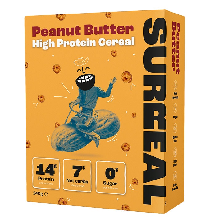 Surreal High Protein Cereal Peanut Butter 240g-1