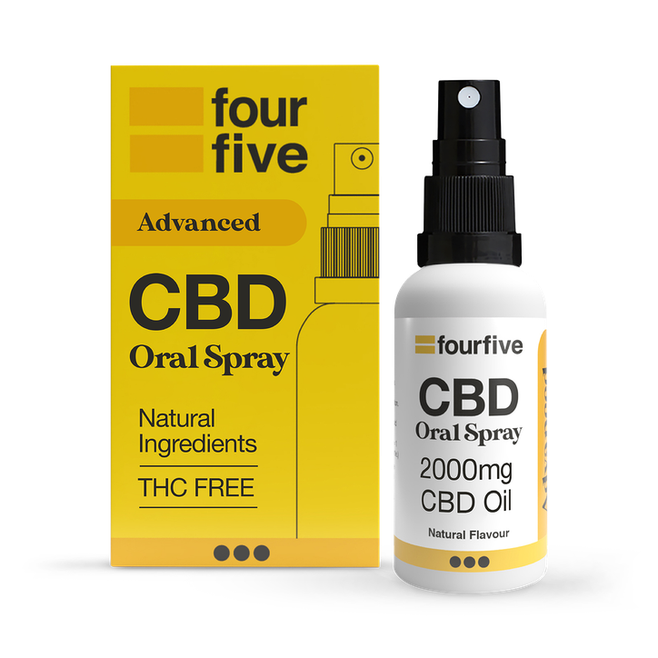 fourfive CBD Oil 2000mg Unflavoured 30ml image 1