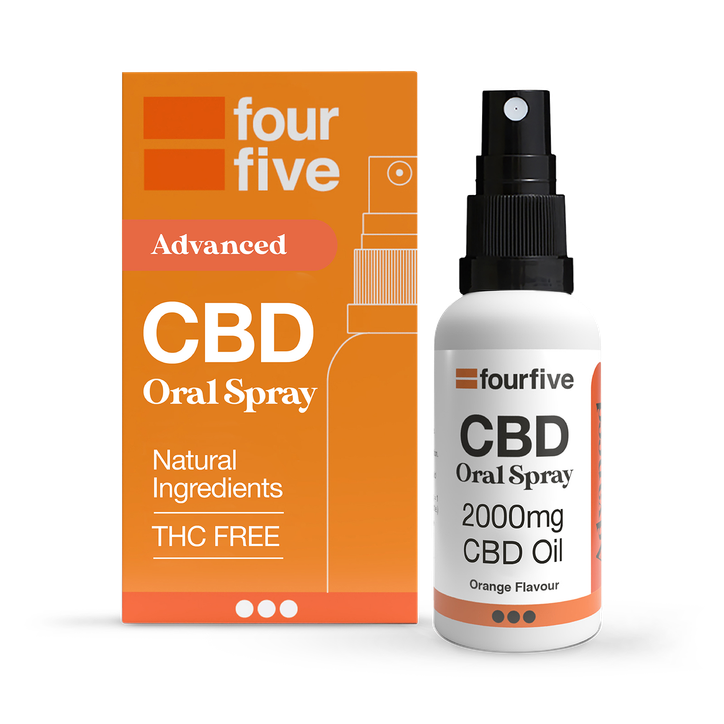 Fourfive Orange Cbd Oil 2000Mg Flavour 30Ml