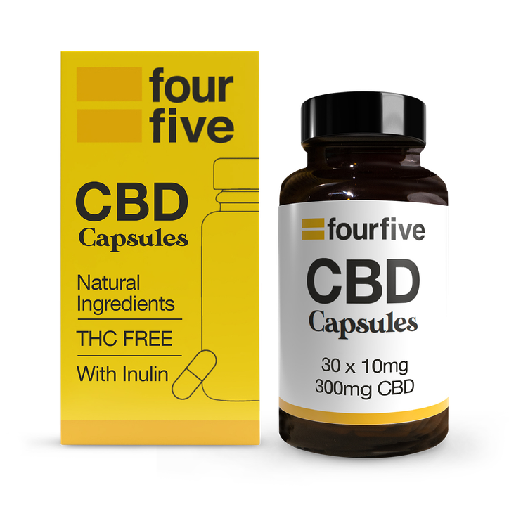 fourfive CBD 10mg 30 Capsules image 1