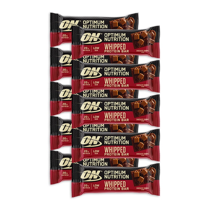 Optimum Nutrition Whipped Bar Chocolate Caramel 10x 60g image 1