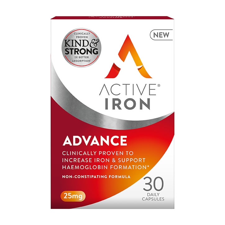 Active Iron Advance 25mg 30 Capsules-1