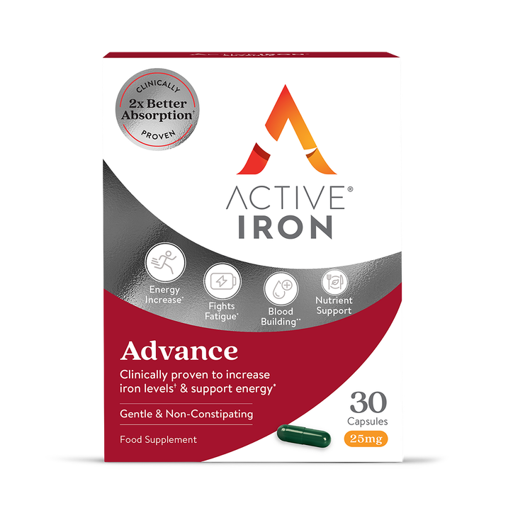 Active Iron Women's Advance 25Mg 30 Capsules