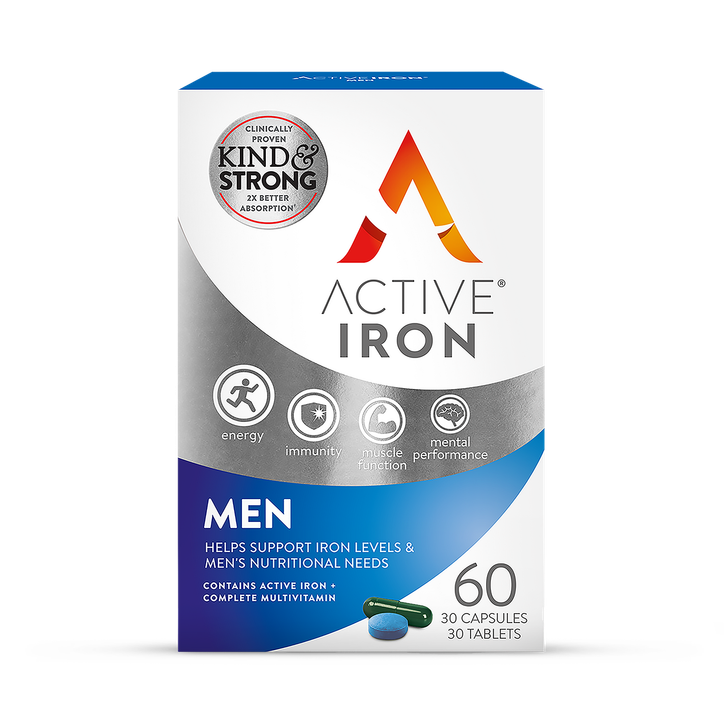 Active Iron for Men 30 Capsules + 30 Tablets image 1
