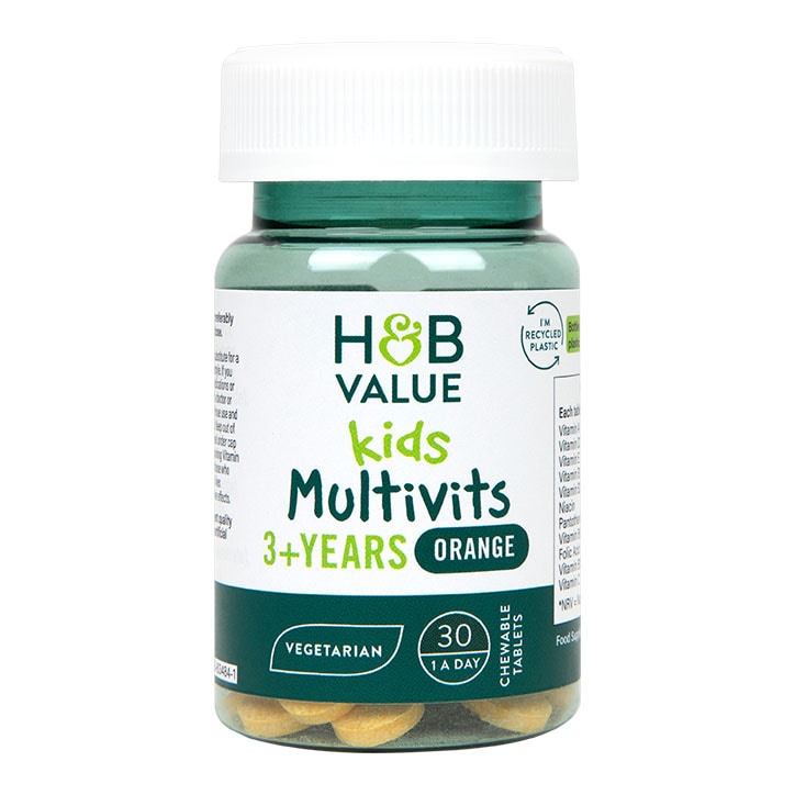 H&B Value Kids Multivitamin 30 Chewable Tablets-1