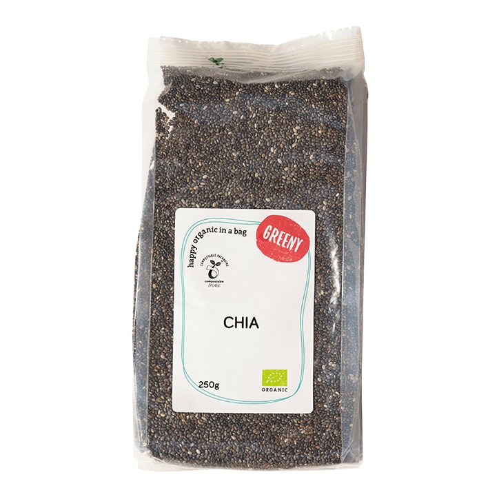Greeny Organic Chia Seeds 250g-1