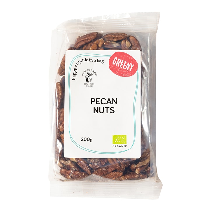 Greeny Organic Pecan Nuts 200g-1