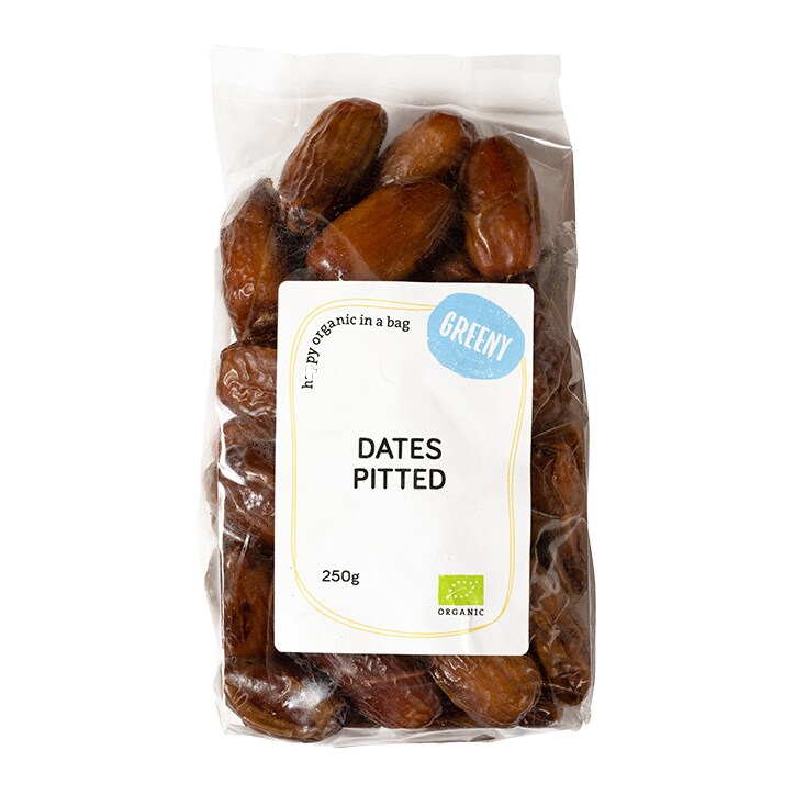 Greeny Organic Pitted Dates 250g
