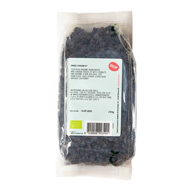 Greeny Organic Korinthian Raisins 250g image 2